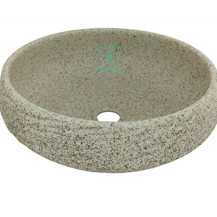Lavamanos Sand  Redondo 39x14cm