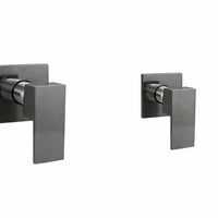 Mezclador Ducha Square Gun Gray