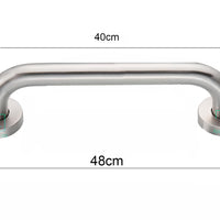 Barra De Seguridad 40cm  Acero Satin 304