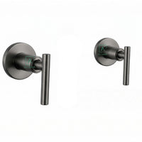 Mezclador Ducha Novo Palanca Gun Gray