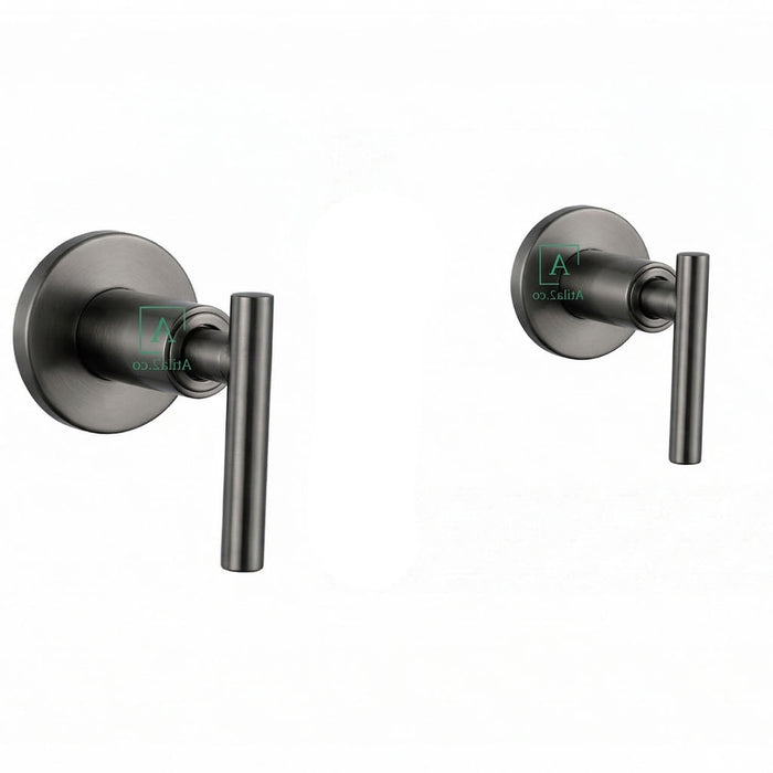 Mezclador Ducha Novo Palanca Gun Gray