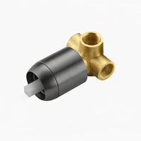 Mezclador Monomando Slim + Ducha 20cm Gun Gray