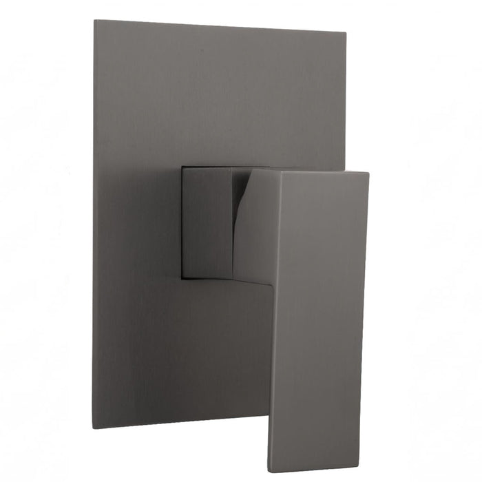 Mezclador Ducha Monomando Square Gun Gray