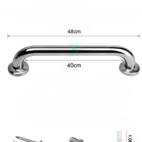 Barra De Seguridad 40cm Acero inoxidable Grafilada 304