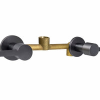 Mezclador Ducha Astana + Ducha 20cm Gun Gray