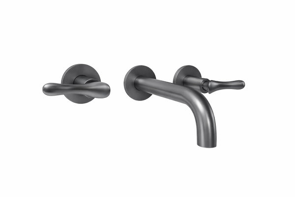 Griferia Mezclador Pared Alma Gun gray