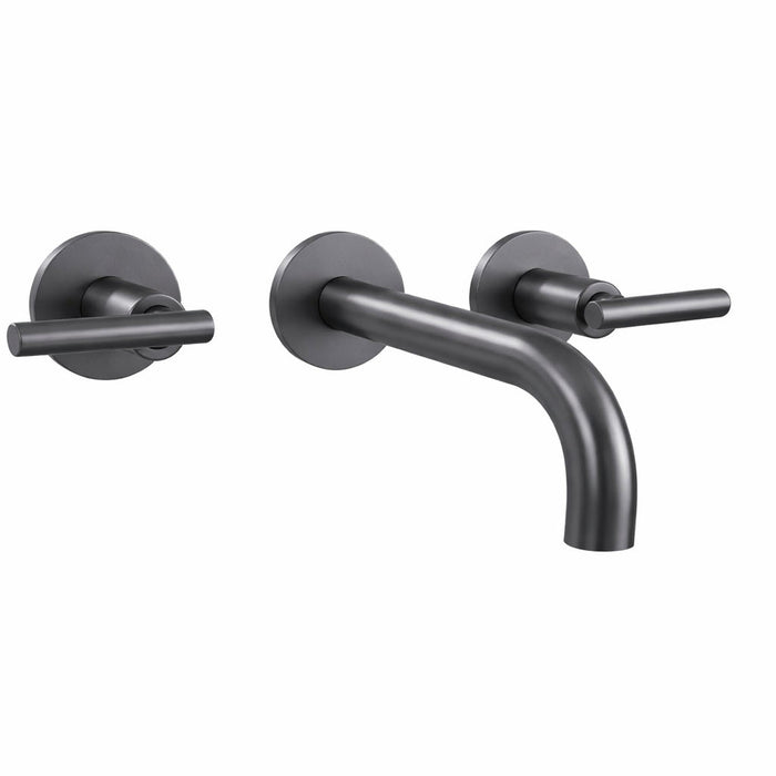 Griferia Mezclador Pared Novo Pala Gun Gray