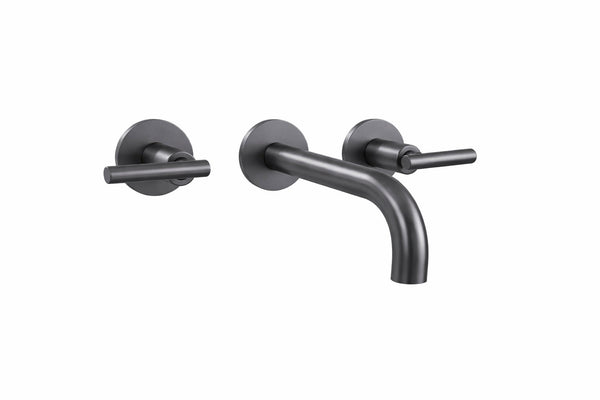 Griferia Mezclador Pared Novo Pala Gun Gray