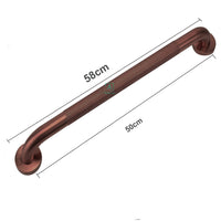 Barra De Seguridad Grafilada Cobre antiguo 50cm