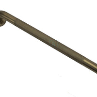 Barra De Seguridad Grafilada  Bronce antiguo 50cm