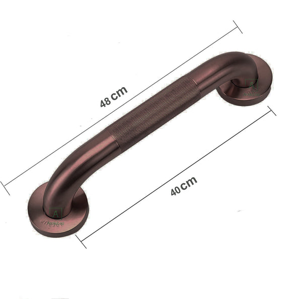 Barra De Seguridad Grafilada Cobre antiguo 40cm