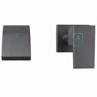 Grifería  Square Pared Gun Gray (Agua Fría)