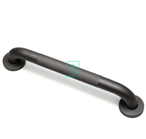 Barra De Seguridad Grafilada  Gris Mate 50cm