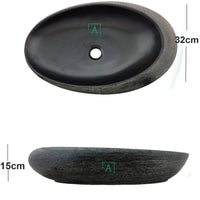 Lavamanos Ostra Gray 50*32cm
