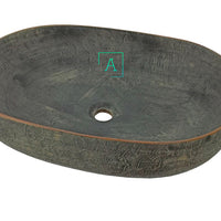 Lavamanos Gris Queen 50x36cm