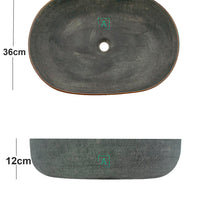 Lavamanos Gris Queen 50x36cm