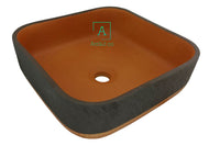 Lavamanos Cuadrado Vulcan 39x39cm