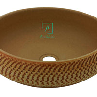 Lavamanos  Redondo Duna 38x14cm