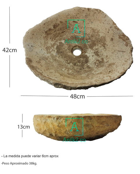 Lavamanos Piedra Granate