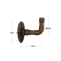 Perchero Vintage  Bronce Antiguo