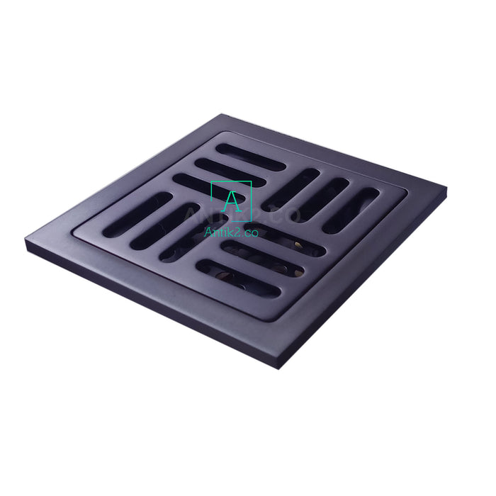 Rejilla Piso 10x10 Anti-Retorno Gris Denim