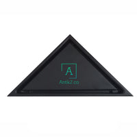 Rejilla piso Triangular 18x20cm Acero 304 Negro