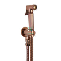Set Ducha Bidet Oro rosa  Con Soporte +Registro