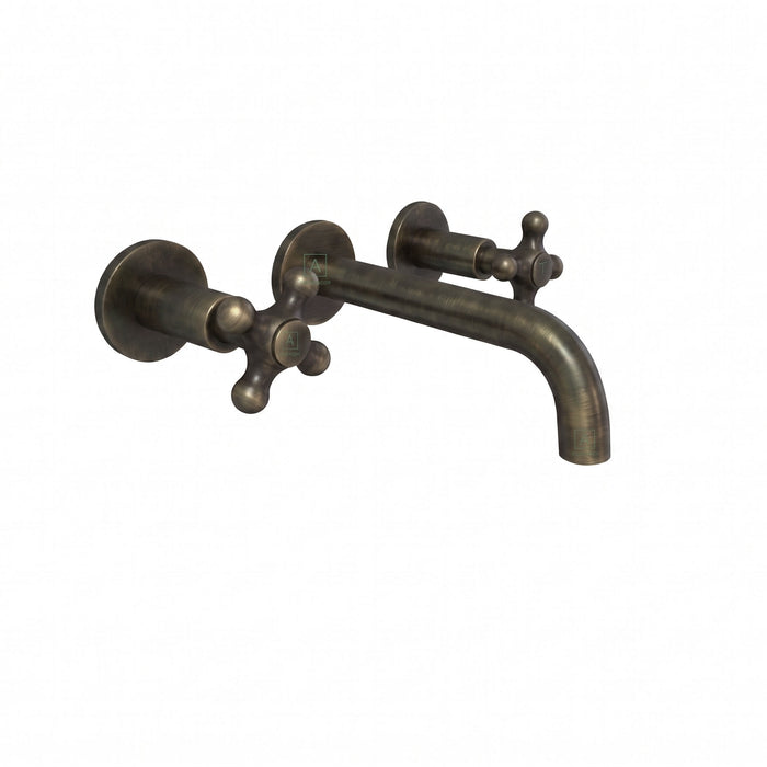 Mezclador Vintage Pared Bronce Antiguo
