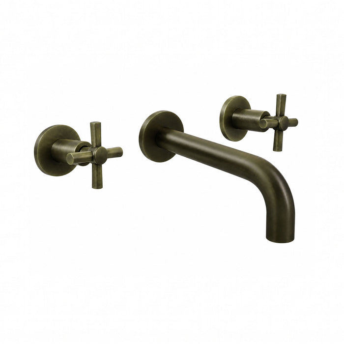Mezclador Cruceta Pared Bronce Antiguo