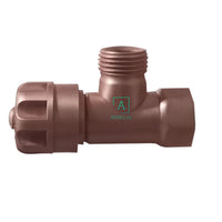 Registro regulacion 1/2 x 1/2 Pulgada Cobre Satin