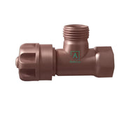Registro regulacion 1/2 x 1/2 Pulgada Cobre Satin