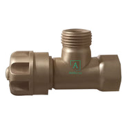 Registro regulacion 1/2 x 1/2 Pulgada Bronce Satin