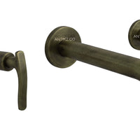 Mezclador Palanca Pared Bronce Antiguo