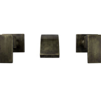 Mezclador Pared Square Bronce Antiguo