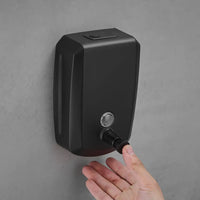 Dispensador jabón 800ml Negro