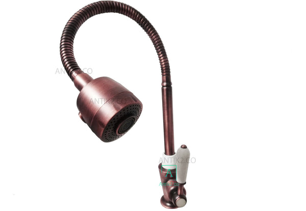 Griefria Alta vintage Flexible  Cobre  Antiguo