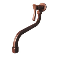 Griferia Pared Vintage Stylo  Cobre Antiguo