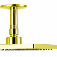 Tubo ducha Techo Dorado 10cm