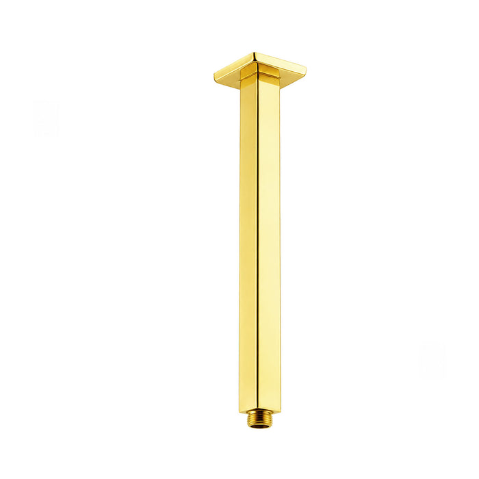 Tubo ducha Techo cuadrado 25cm