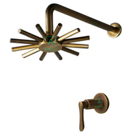 Registro  Ducha Star  Bronce Antiguo