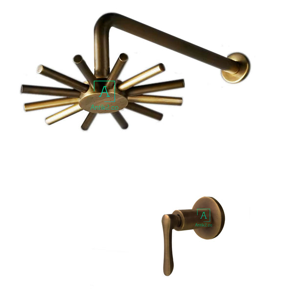 Registro  Ducha Star  Bronce Antiguo