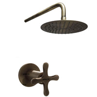Registro Bronce Antiguo + Ducha 30cm