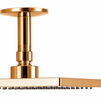 Tubo Ducha Techo 15cm Oro rosa