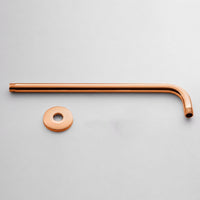 Tubo Ducha Pared 40cm Oro rosa