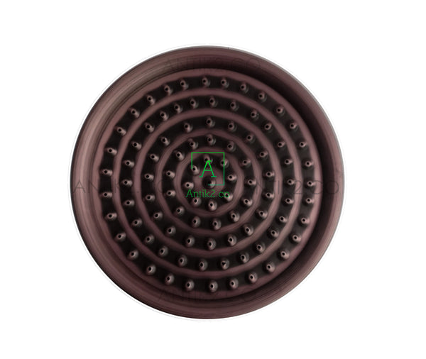 Registro ducha Spada Cobre Antiguo + Ducha 30Cm