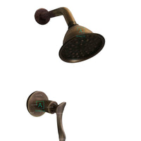 Registro  Bolonia Bronce Antiguo + Ducha 9cm