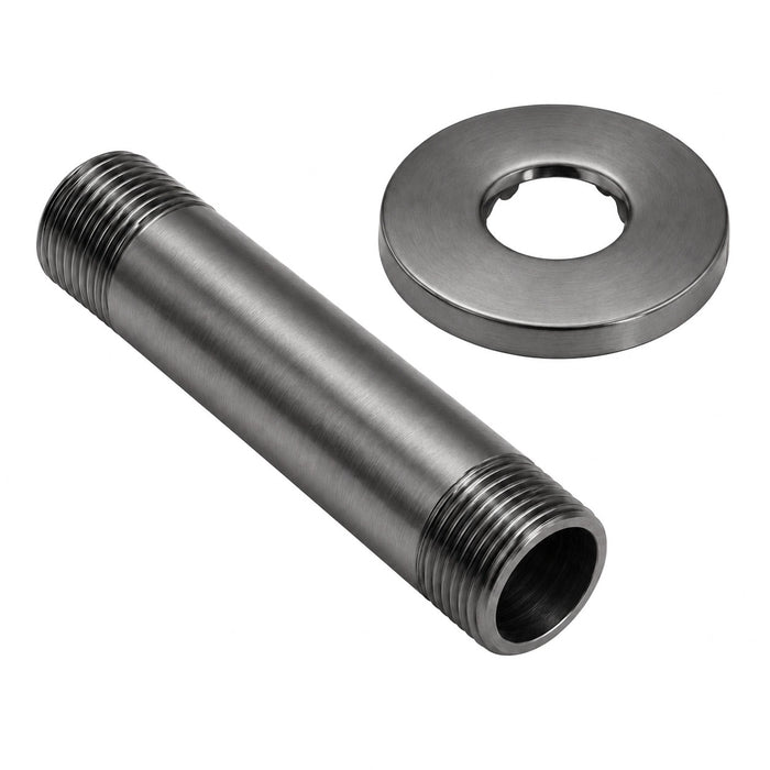 Tubo Ducha a Techo 15 cm Gun Gray