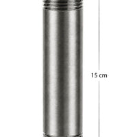 Tubo Ducha a Techo 15 cm Gun Gray