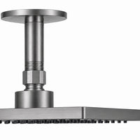 Tubo Ducha a Techo 15 cm Gun Gray