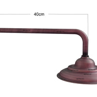 Ducha Vintage  Cobre Antiguo 20cm con  tubo